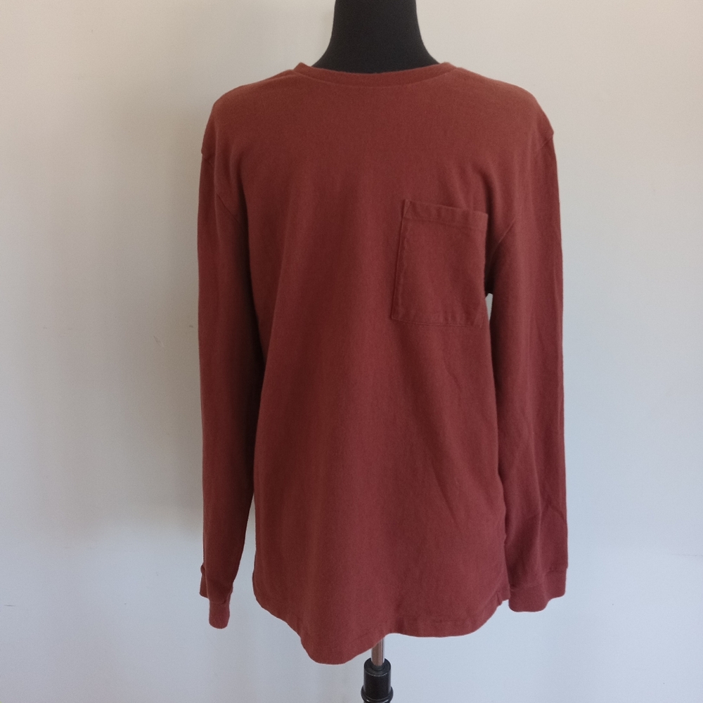 MADEWELL LONG SLEEVE WITH POCKET SIZE MEDIUM